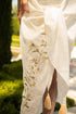 Falda Pareo Lilies Ivory Gold
